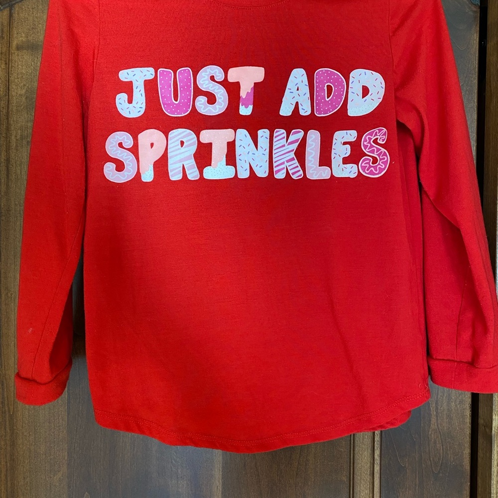 Just add sprinkles pajama shirt